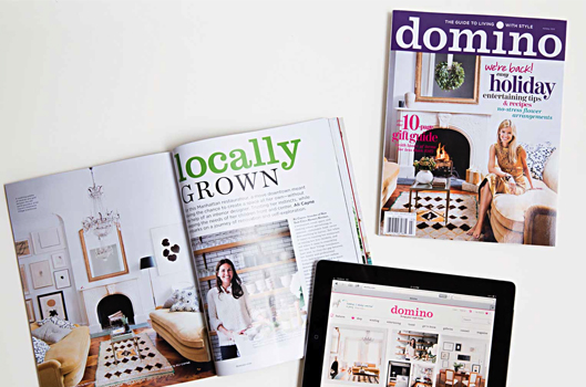 Domino Magazine Print and Website