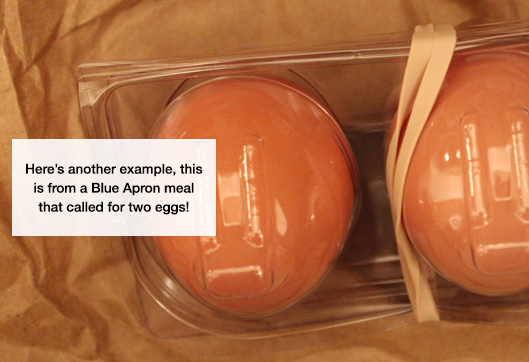 Blue Apron Eggs Packaging